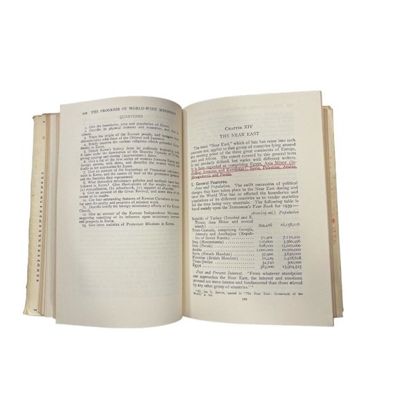 The Progress of World Wide Missions Robert Glover 1939 HB Christian Missionary - Picture 4 of 4
